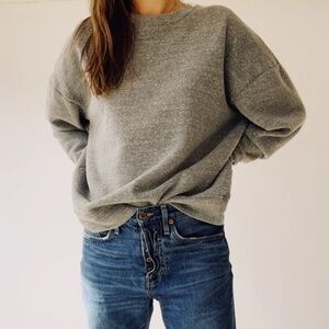 HEY GANG The Boxy Sweatshirt P.E. Grey, size 2